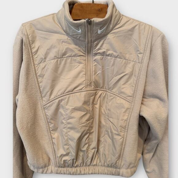 Nike Sportswear Swoosh Women's Easy Plush 1/4-Zip Top Jacket Size Small - Picture 6 of 10
